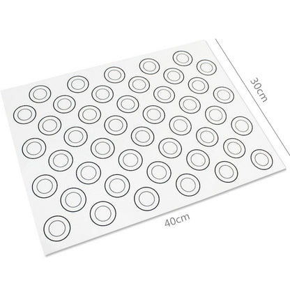 Macaron Silicone Baking Mat with 44 Guides by HitMyNeed