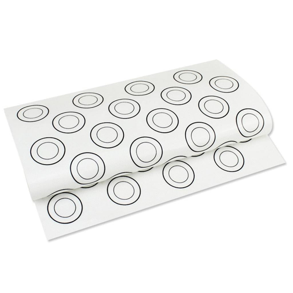 Macaron Silicone Baking Mat with 44 Guides by HitMyNeed