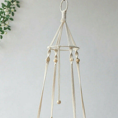 Macrame Hanging Cat Bed Hammock for Small Spaces by HitMyNeed