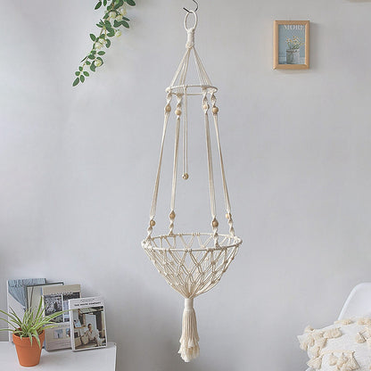 Macrame Hanging Cat Bed Hammock for Small Spaces by HitMyNeed