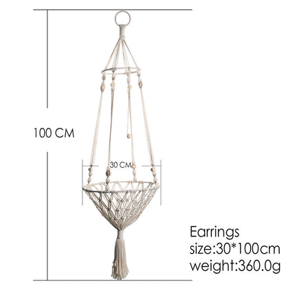 Macrame Hanging Cat Bed Hammock for Small Spaces by HitMyNeed