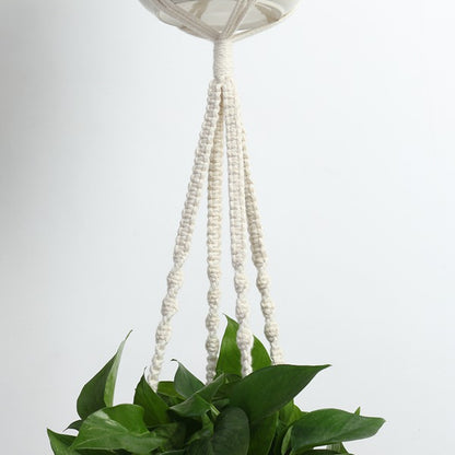 Macrame Plant Hanger Set of 4 for 7" Pots by HitMyNeed