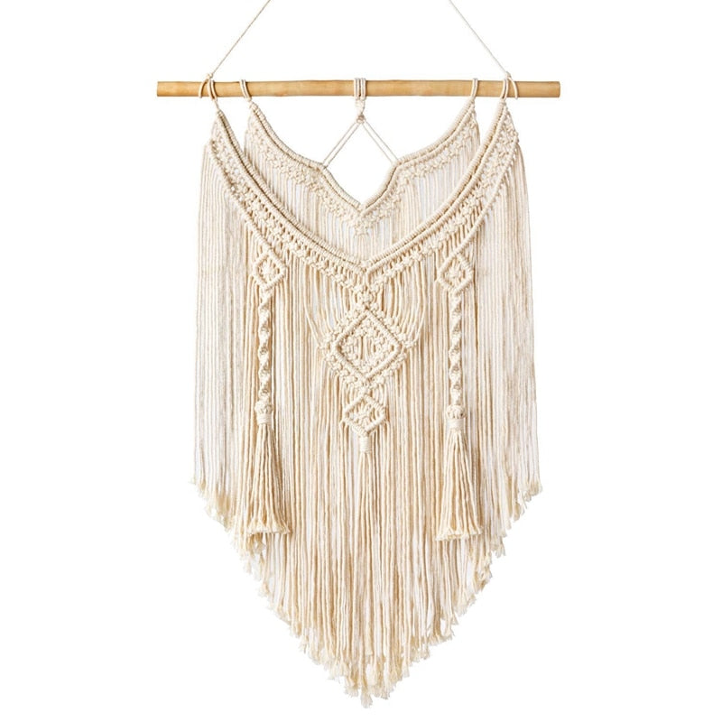 Macrame Tapestry Wall Hanging Decor, 50 x 88 cm by HitMyNeed
