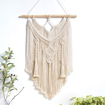 Macrame Tapestry Wall Hanging Decor, 50 x 88 cm by HitMyNeed
