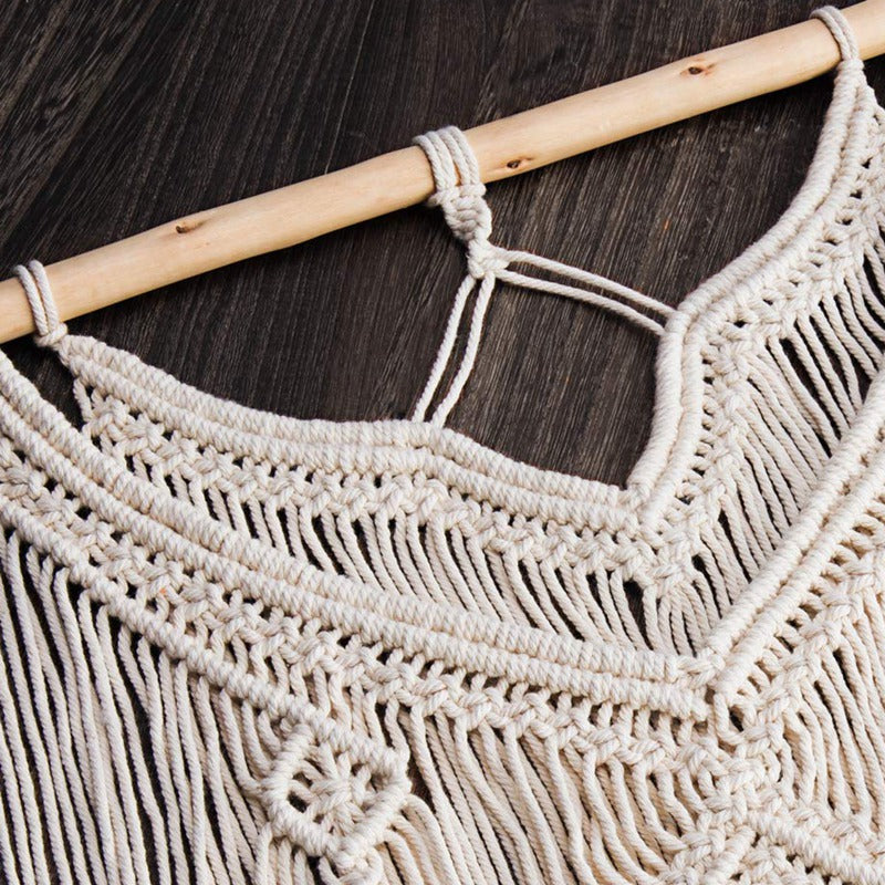 Macrame Tapestry Wall Hanging Decor, 50 x 88 cm by HitMyNeed
