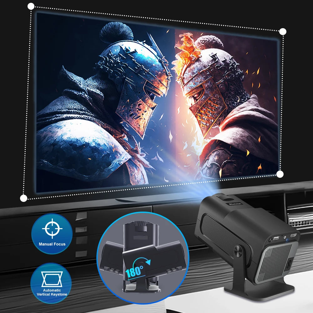 Magcubic HY320 1080P Android 11 WiFi 6 Projector by HitMyNeed