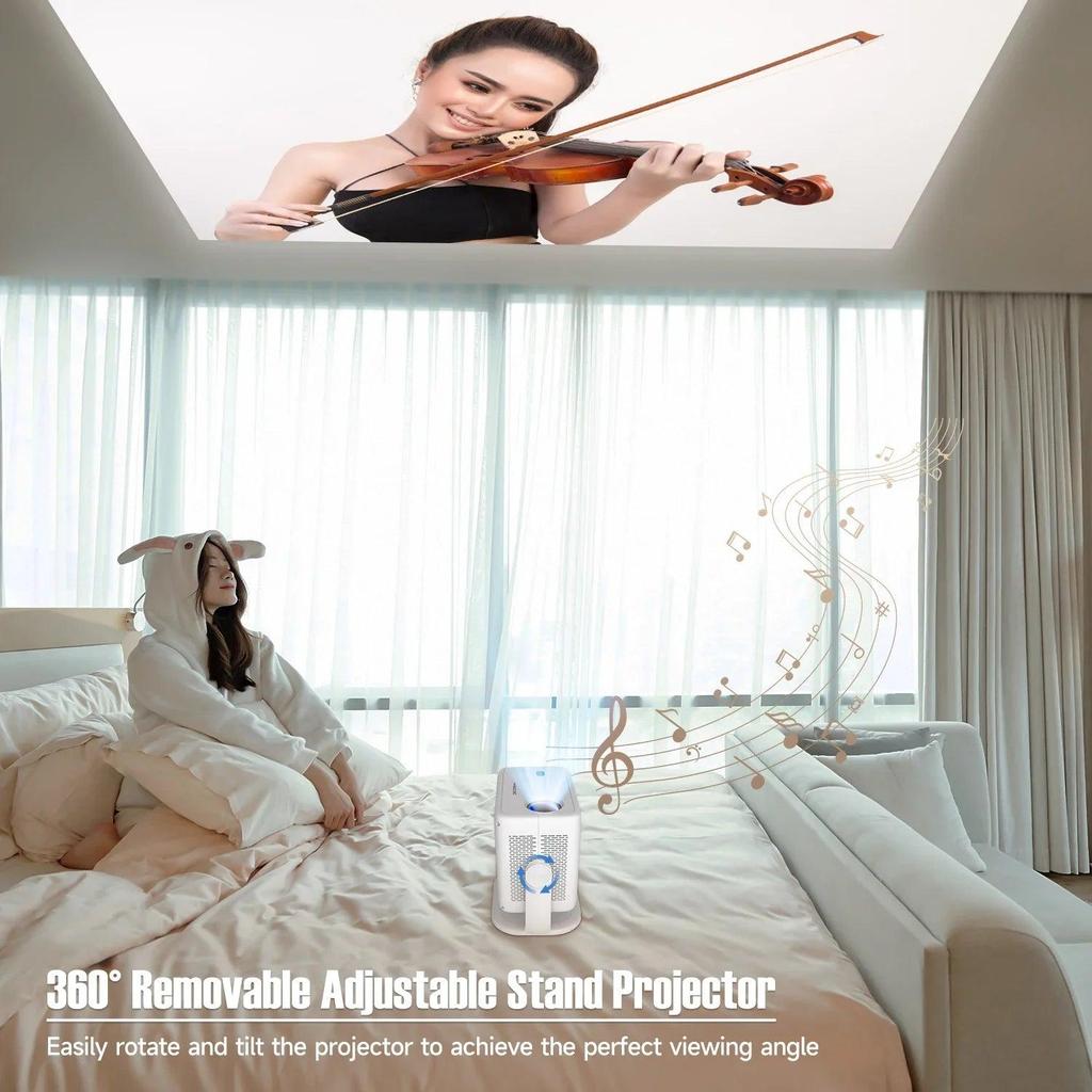 Magcubic L018 1080P 650ANSI 4K Android 11 Projector by HitMyNeed