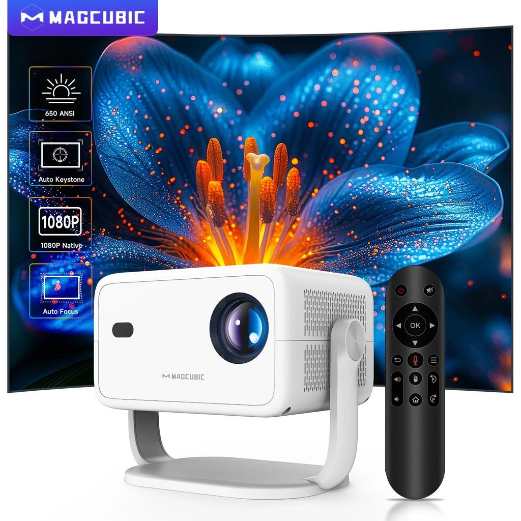 Magcubic L018 650 ANSI 4K Projector with Android 11 by HitMyNeed