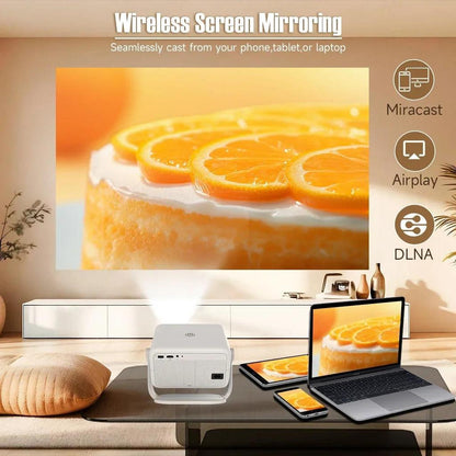 Magcubic L018 650 ANSI 4K Projector with Android 11 by HitMyNeed