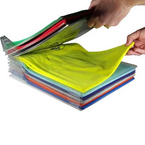 Magic Clothes Organizer Set of 10 for Neat Storage by HitMyNeed