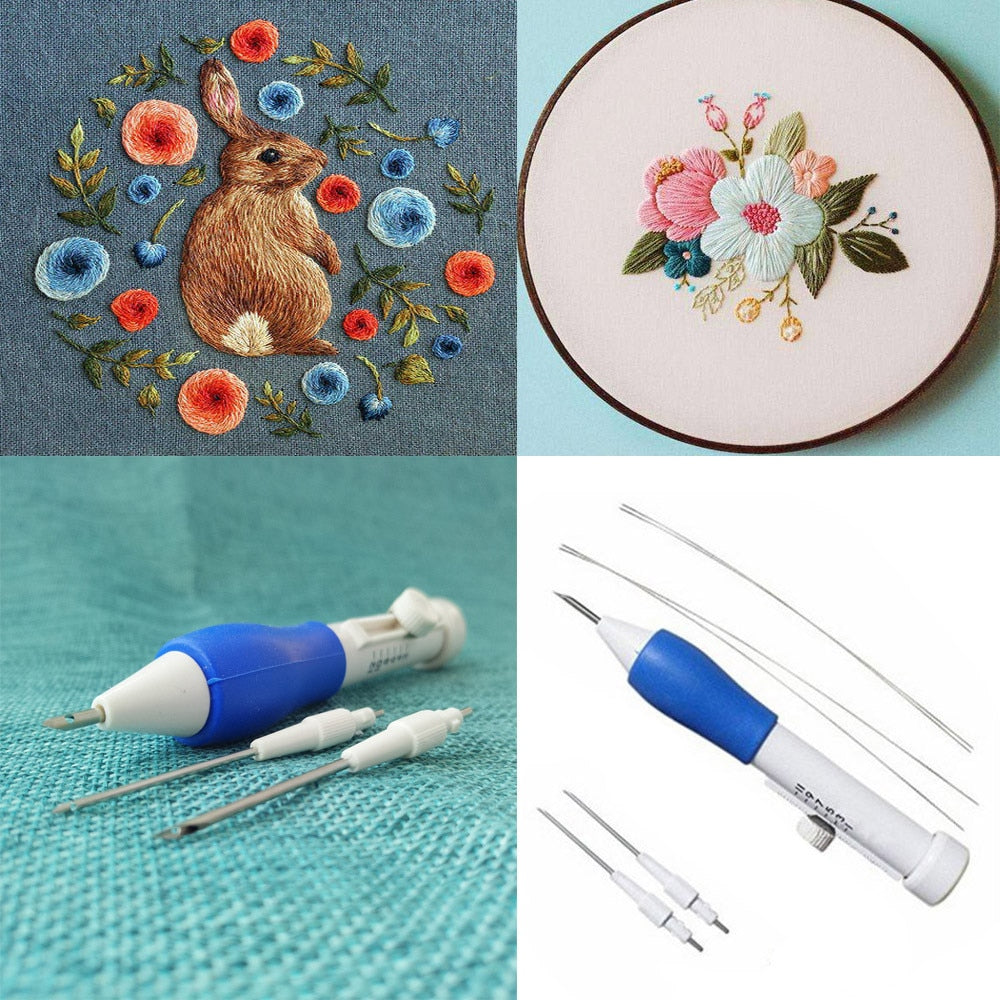 Magic Embroidery Pen Set for Easy DIY Needlework by HitMyNeed