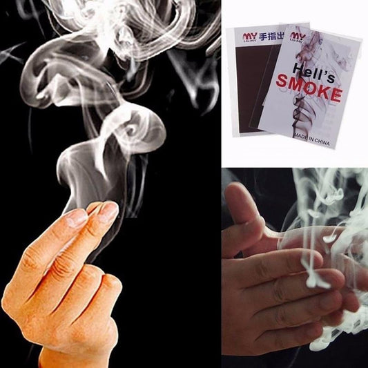 Magic Finger Smoke Sheet for Close-Up Tricks by HitMyNeed