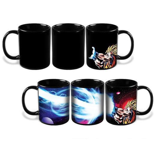 Magic Heat Reveal Goku Dragon Ball Kamehameha Mug by HitMyNeed