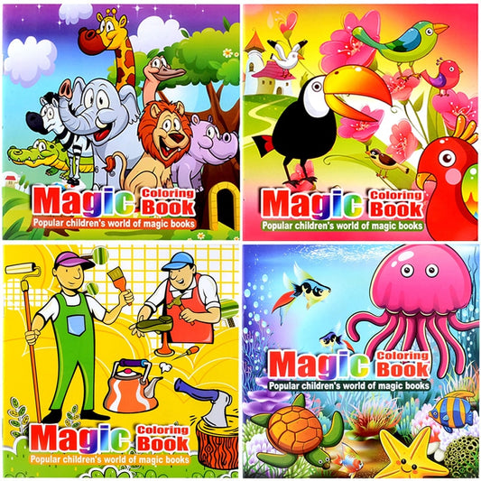 Magic Interactive Educational Coloring Book Set by HitMyNeed