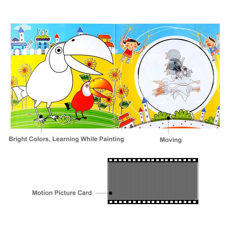 Magic Interactive Educational Coloring Book Set by HitMyNeed