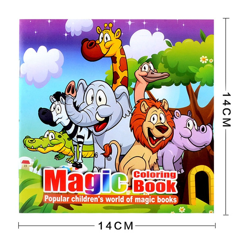Magic Interactive Educational Coloring Book Set by HitMyNeed