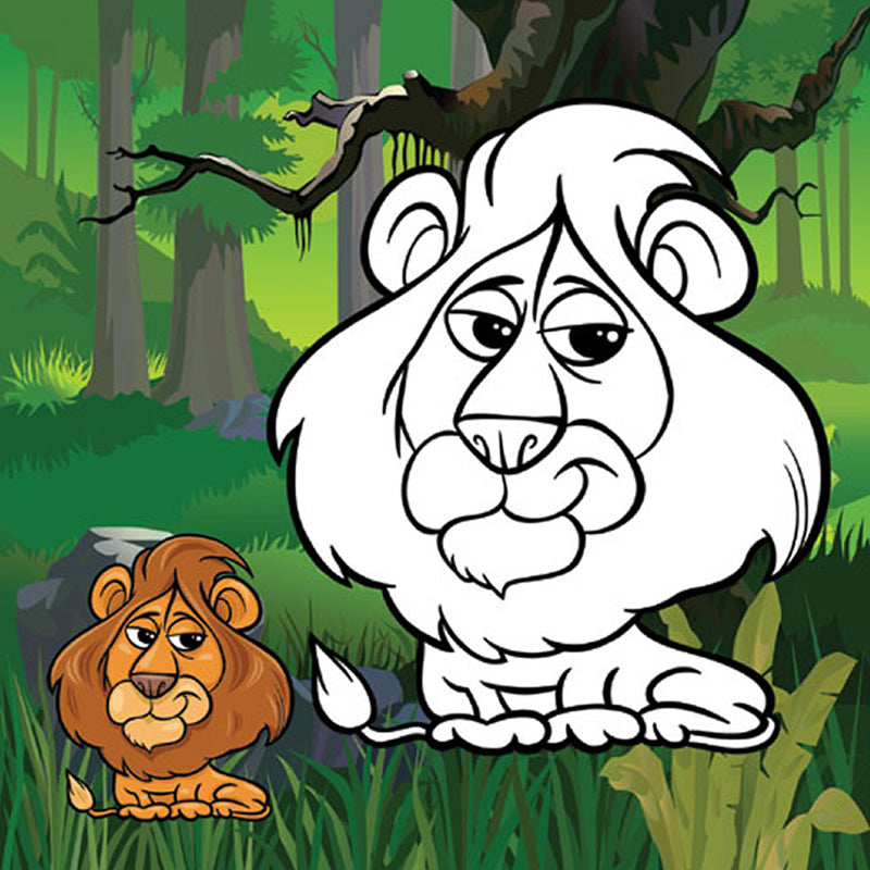 Magic Interactive Educational Coloring Book Set by HitMyNeed