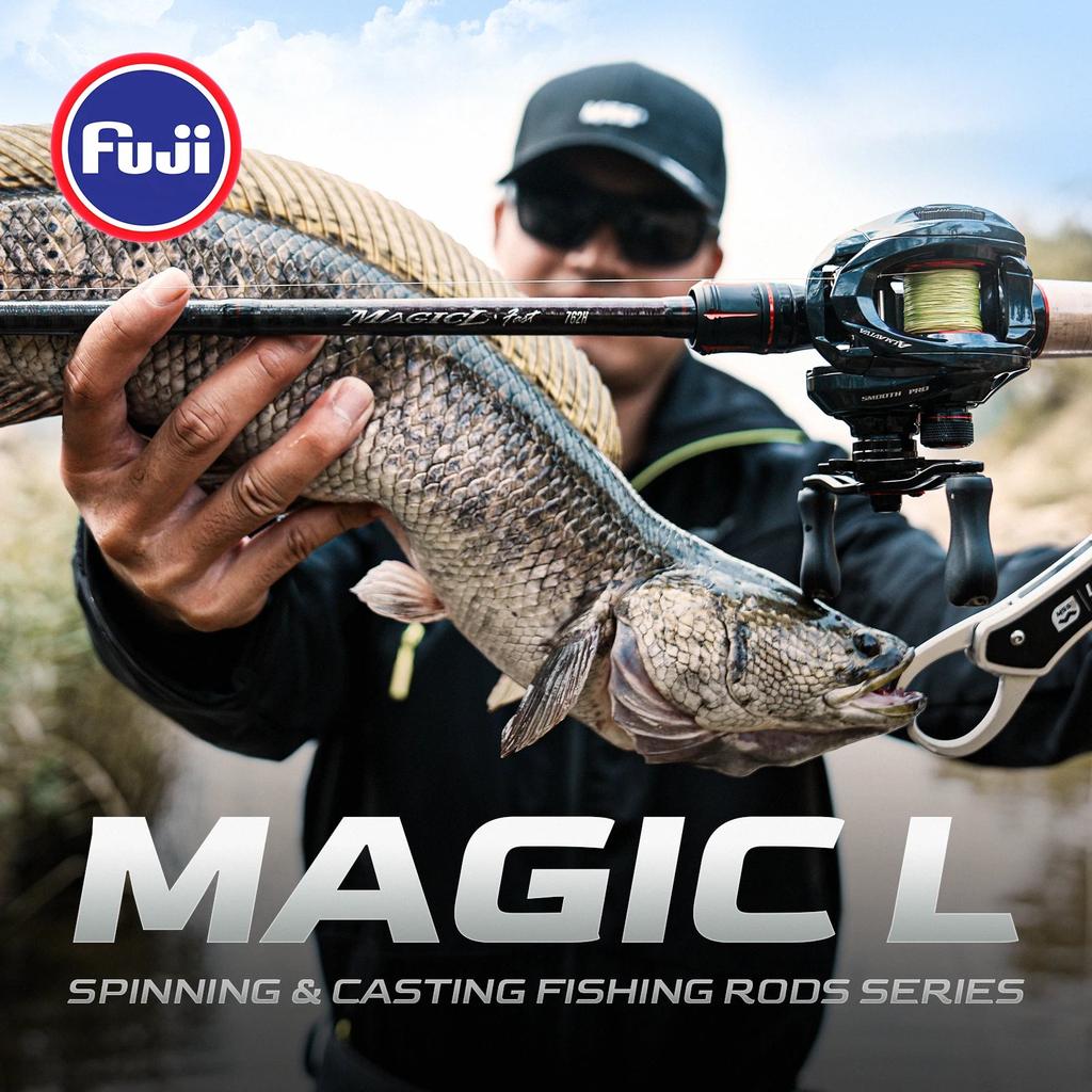 Magic L Spinning & Casting Bass Rod 1.68-2.44m by HitMyNeed