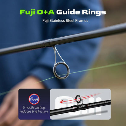 Magic L Spinning & Casting Bass Rod 1.68-2.44m by HitMyNeed
