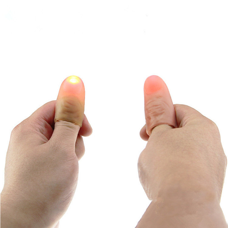 Magic Light Up Thumb Tips - LED Vanishing Light Trick by HitMyNeed
