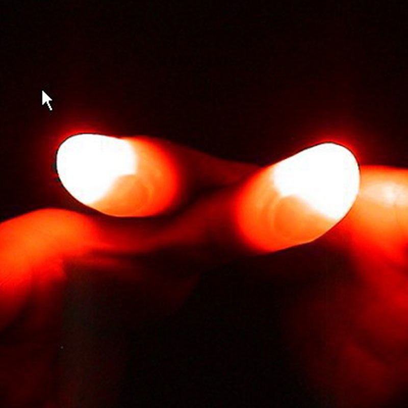 Magic Light Up Thumb Tips - LED Vanishing Light Trick by HitMyNeed
