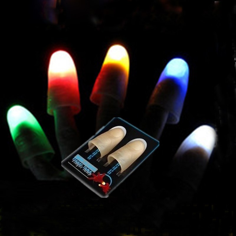 Magic Light Up Thumb Tips - LED Vanishing Light Trick by HitMyNeed