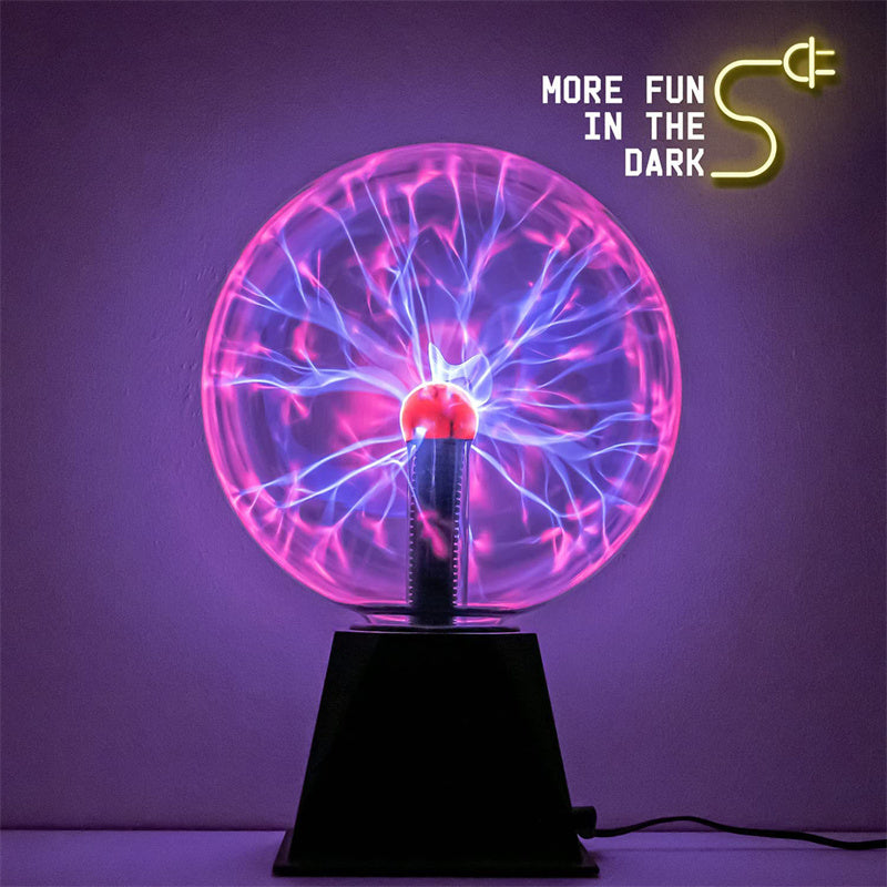 Magic Plasma Ball LED Touch & Sound Night Light by HitMyNeed