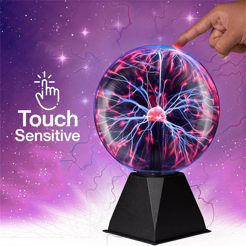 Magic Plasma Ball LED Touch & Sound Night Light by HitMyNeed