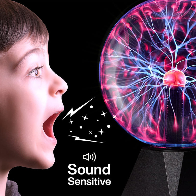 Magic Plasma Ball LED Touch & Sound Night Light by HitMyNeed