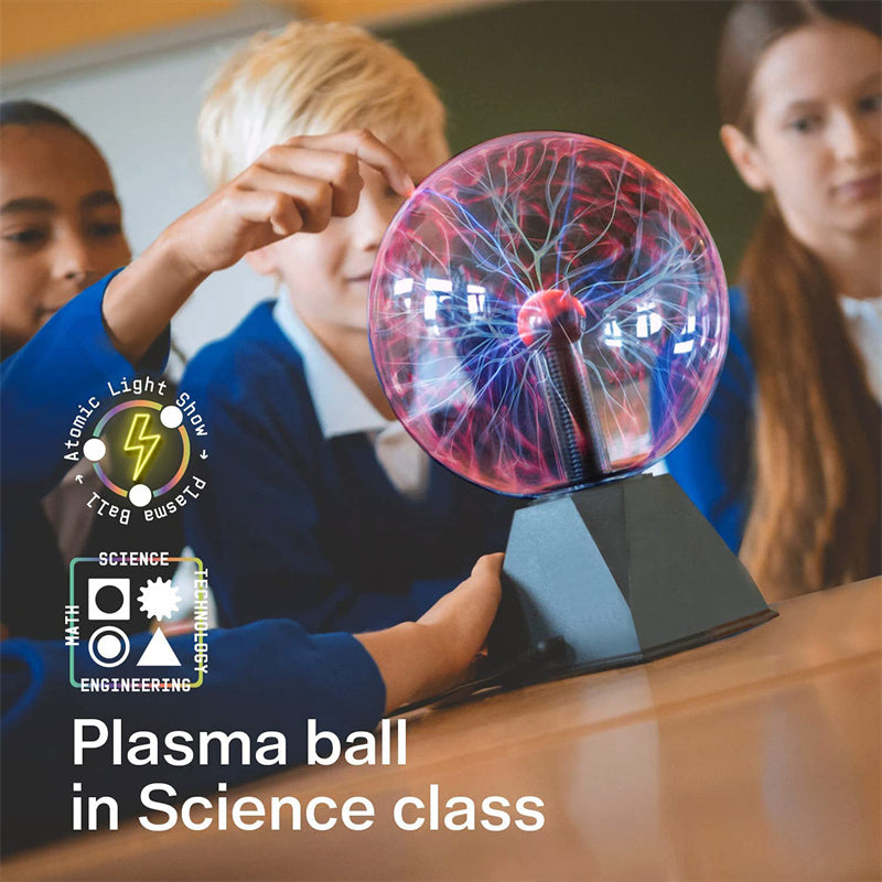 Magic Plasma Ball LED Touch & Sound Night Light by HitMyNeed