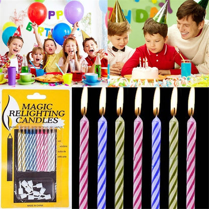 Magic Relighting Birthday Candles 20-Pack by HitMyNeed