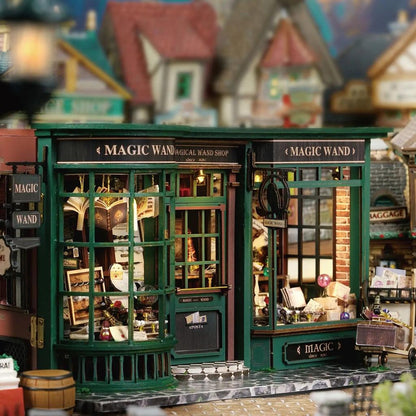 Magic Shop DIY Wooden Miniature Dollhouse Kit by HitMyNeed