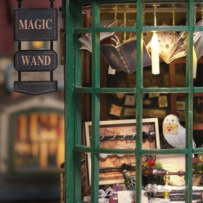 Magic Shop DIY Wooden Miniature Dollhouse Kit by HitMyNeed