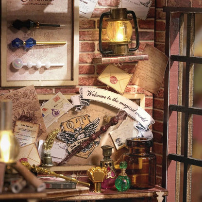Magic Shop DIY Wooden Miniature Dollhouse Kit by HitMyNeed