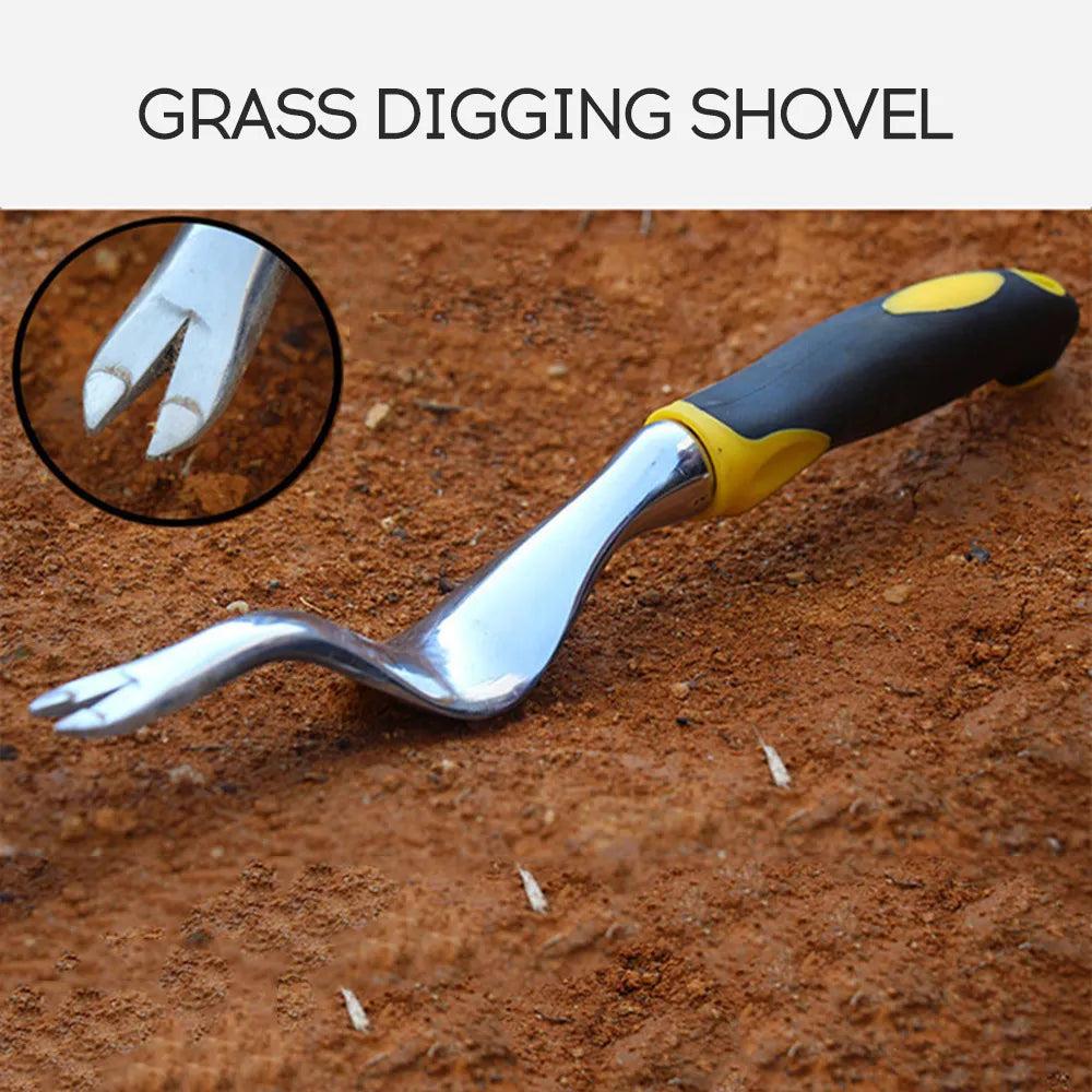 Magnesium Aluminum Hand Weeding and Transplant Tool by HitMyNeed