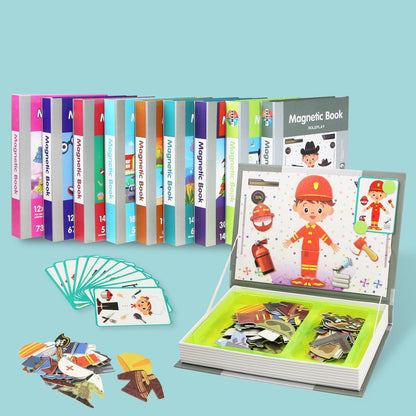 Magnetic Activity Book for Kids by HitMyNeed