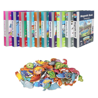 Magnetic Activity Book for Kids by HitMyNeed