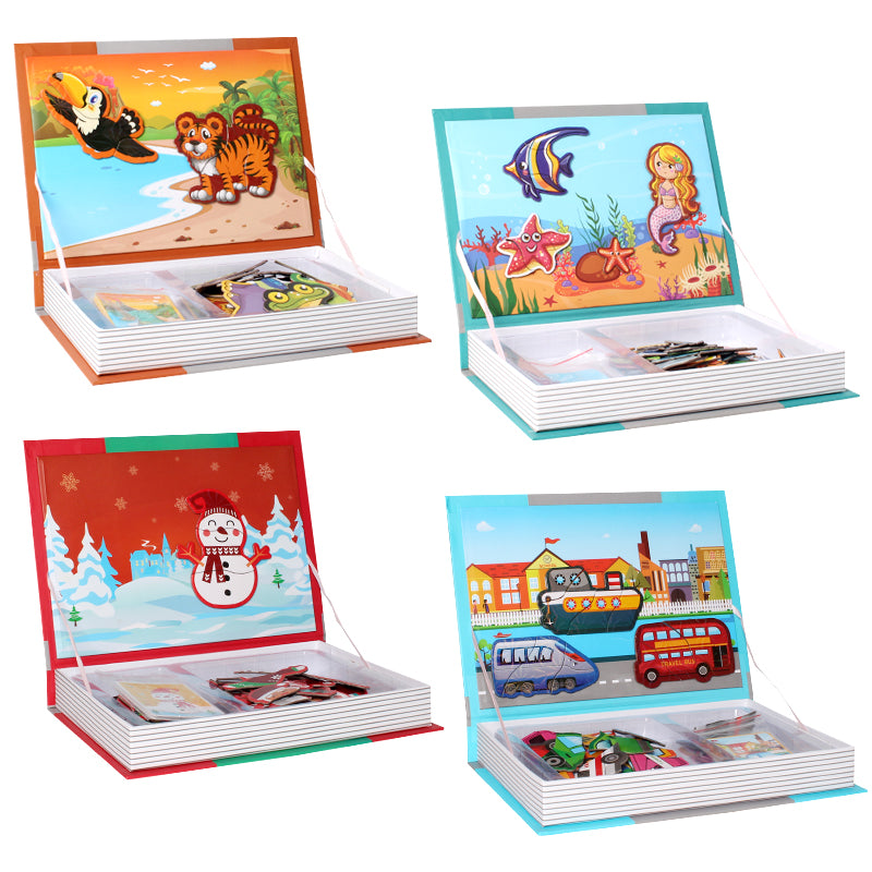 Magnetic Activity Book for Kids by HitMyNeed