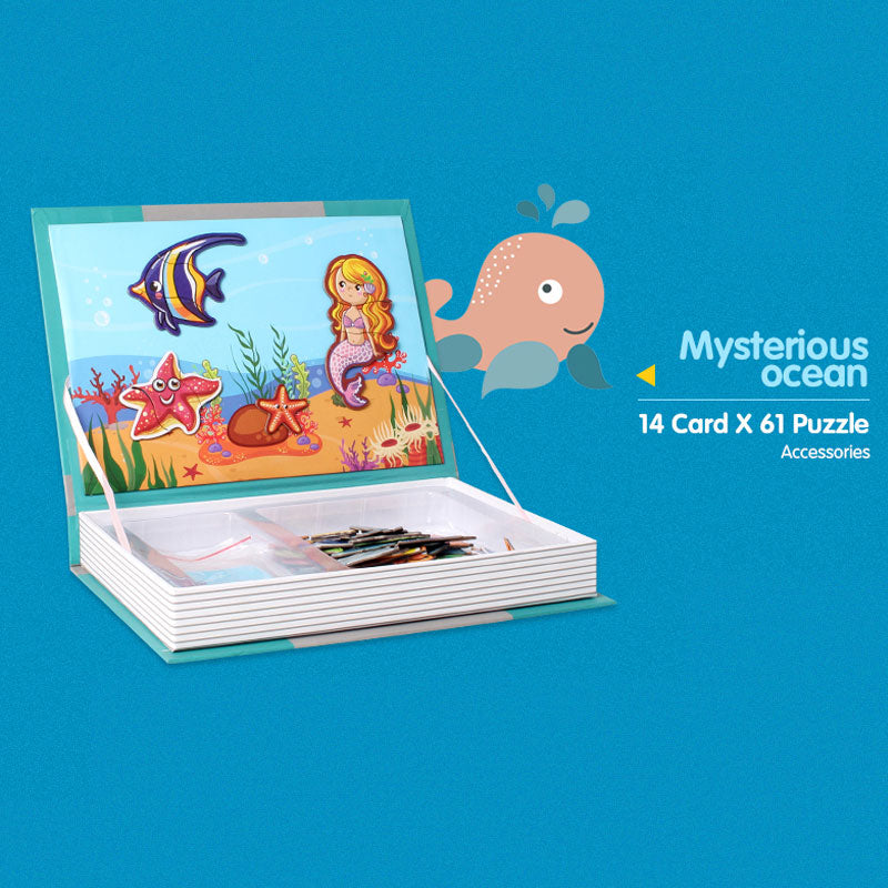Magnetic Activity Book for Kids sea-creature by HitMyNeed