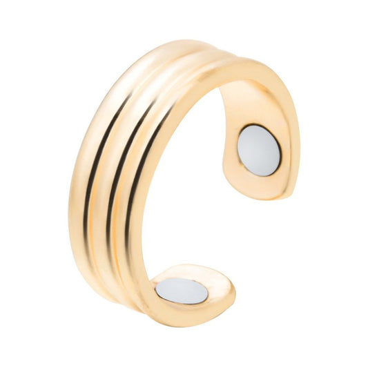 Magnetic Acupressure Anti-Snoring Ring Sleep Aid golden03 by HitMyNeed