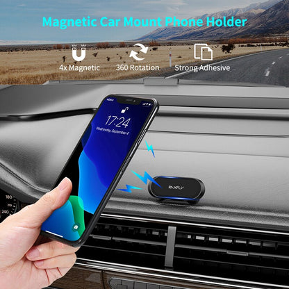 Magnetic Adhesive Car Phone Mount, 360° Rotation by HitMyNeed