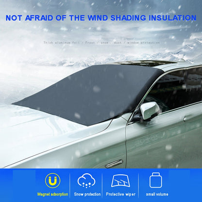 Magnetic All-Season Windshield Snow & Sun Cover by HitMyNeed