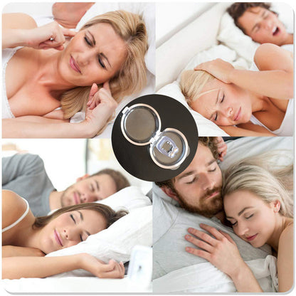 Magnetic Anti-Snore Nose Clip with Travel Case by HitMyNeed