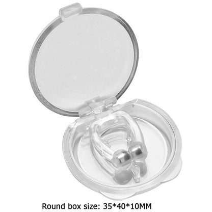 Magnetic Anti Snoring Nose Clip with Travel Case by HitMyNeed