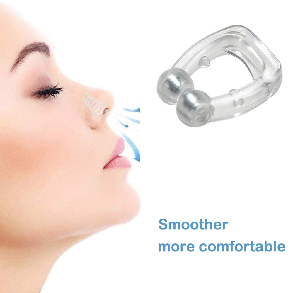 Magnetic Anti-Snoring Nose Clips (Set of 4) by HitMyNeed
