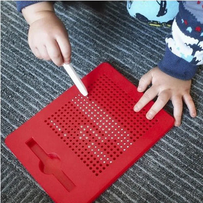 Magnetic Ball Drawing Board with Pen for Kids & Adults by HitMyNeed