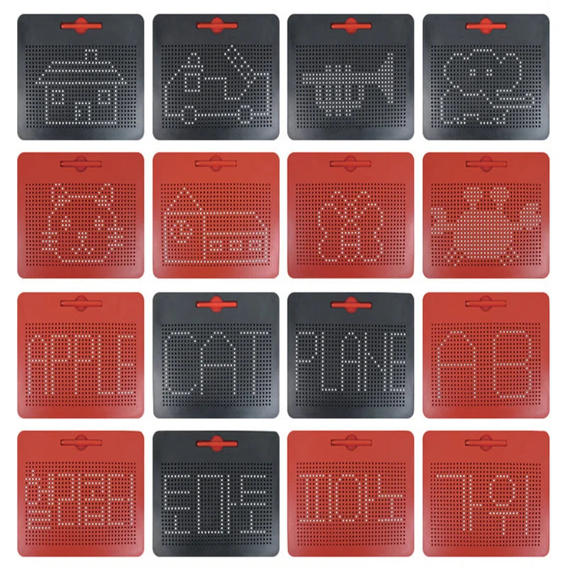 Magnetic Ball Drawing Board with Pen for Kids & Adults by HitMyNeed