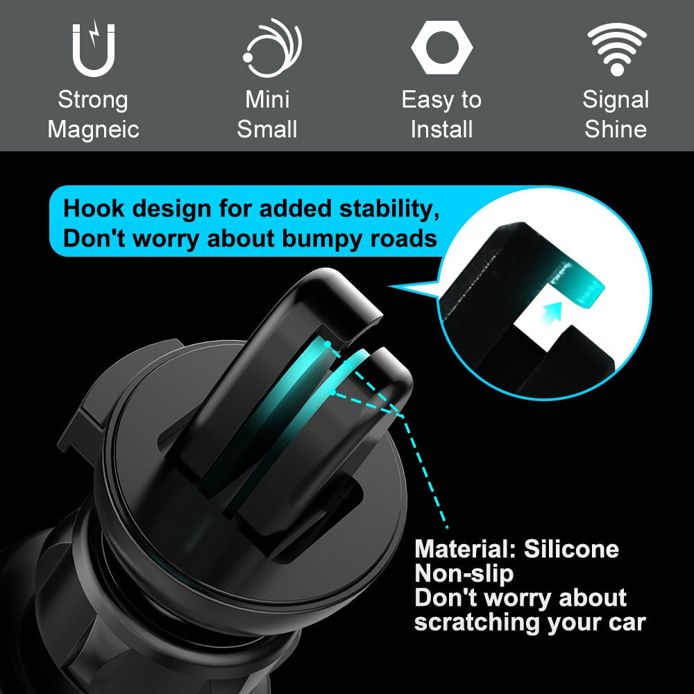 Magnetic Car Phone Mount Air Vent Holder by HitMyNeed