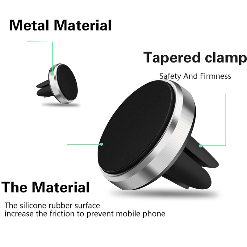 Magnetic Car Vent Phone Holder Mount by HitMyNeed