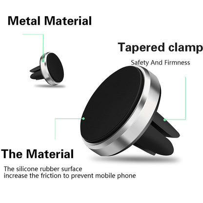 Magnetic Car Vent Phone Holder Mount by HitMyNeed